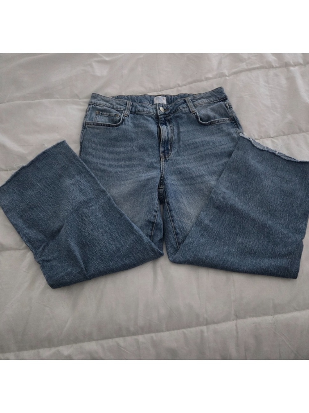 Time and Tru Raw Hemmed Jeans